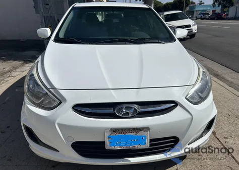 2015 Hyundai Accent Gls из США, поврежденный, VIN KMHCT4AE9FU823738